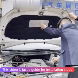 Car hood heat insulation cover for Honda CRV 2002-2021 front engine cover heat and sound insulation cotton lining Car accessories