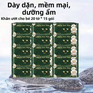 Qian | Khăn Ướt Dành Cho Tay Và Miệng Trẻ Sơ Sinh