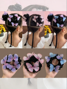 NING ZHOU | Bun Hair Tie for Girls Hair Accessories