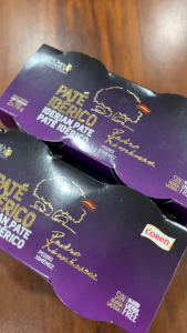 Pate Iberico Coren Pedro Ximenez Hộp Thiếc 2*78g - Vị Rượu Nho Sang Trọng Kết Hợp Phô Mai & Bánh Mì