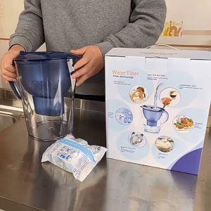 Portable Water Purifier - 3.5L Water Purification Pot - Activated Carbon Water Filtration Pot