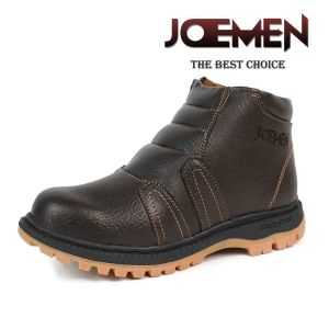 Sepatu Safety Joemen Pria J 94 Sepatu Proyek Kerja Ujung Besi 100% Brand Lokal Septy Shoes Boots