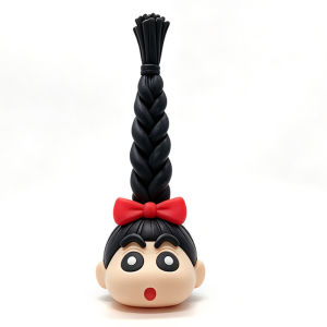CRAYON SHINCHAN | Kawaii Crayon Shin Chan Anime Dây Buộc Tóc Dài Giá Đựng Đồ Hoạt Hình Để Bàn Trang Trí Sáng Tạo Phụ Kiện Phòng Tắm Quà Tặng Cho Mọi Lứa Tuổi