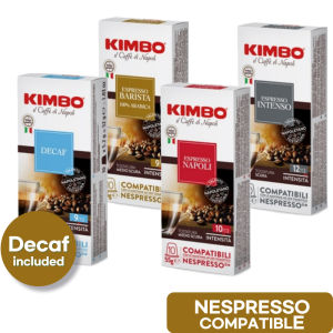 KIMBO Bestseller Coffee Capsules 120CT | Nespresso Compatible