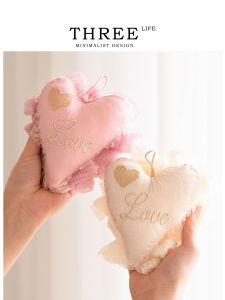THREE LIFE | Soft Foam Producing Heart Shaped Bath Flower