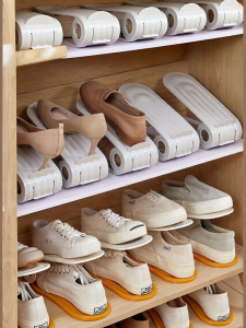 XUANG | Adjustable Dual-Layer Foldable Shoe Rack