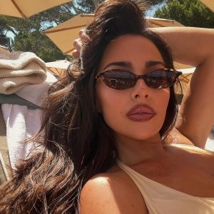 Retro Sunglasses Oval Frame Street Decoration Outdoor Sunglasses Sunshade Driving Glasses