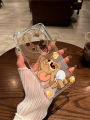 LingRong Huawei Mate70Pro Phone Case Cute Jerry Mate60 New Transparent 50 Lens Protection Cover Creative Pro+ Cartoon Couple Durable Silicone Anti-Fall. 