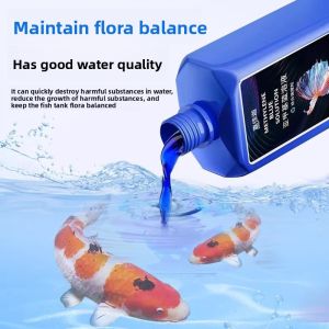 MONLEYTA | Aquarium Special Methylene Blue Koi Fish Disease Control Fungus Removal Water Purifier Disinfectant Antibacterial Agent