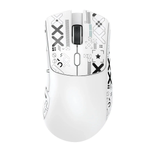ATTACK SHARK | Chuột Chơi Game Không Dây R1 ATTACK SHARK 18K Dpi Tri-Mode PAW3311 Với Băng Dính Chống Trượt Cho PC Esports Bluetooth 2.4G BT5.2