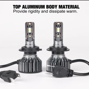 RAZMAXX 2Pcs Car Headlight H1 H3 H4 H7 LED H8 H11 9005 HB3 9006 HB4 9012 Hir2 H27 880 881 9004 9007 9008 H13 Led Bulb Canbus Automobile Kit