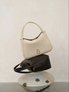 bampo | Cowhide Crossbody Basket Bag