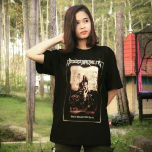 tshirt mosesbandwith shifin ablazes stigmata /garasi rebel / kaos metal mosesbandwith
