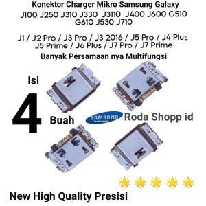 Plug in Connector Charger Hp Samsung Galaxy Mikro Universal J250 J2 Pro J2pro 2018 J250f plug in
