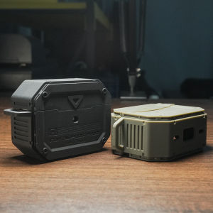 FATBOY Apple AirPods Pro2 Gen2 Wireless Bluetooth Earphone Anti-fall Protection Case Tactical Style Charging Box Military Style