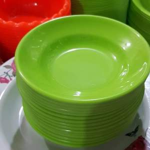 COD piring makan/kue/sate /dimeter 5/6/7/9 cm 12 pcs melamin singa singi