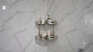 Kệ góc inox 304 2 tầng