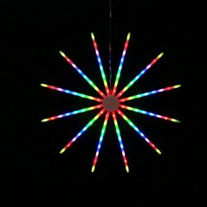 LED Night LightRGB Windmill Shaped Lamp With Remote Controlfor Gardens HomeCompanyRoad Atmosphere Outdoor Decor Lighting