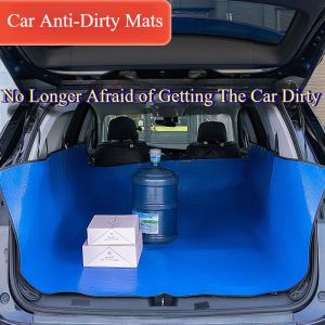 Anti Dirty Pad for Trunk Automobiles Universal Rear Cargo Mats Car Mounted Pet Waterproof Dirt-Proof Cushion