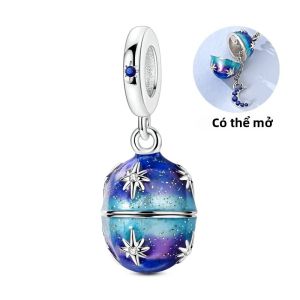 Bộ Charm Bạc 925 Sterling - Mặt Dây Chuyền Hình Máy Bay Voi Cua Tắc Kè Dành Cho Làm Vòng Tay Tự Chế Quà Tặng Nữ Đính Zircon