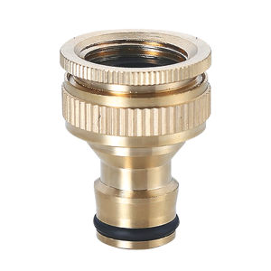 QUJIA | Quick Connect Copper Nipple Hose Adapter 1/2 Inch