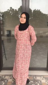 Desain Gamis Terlaris: Gamis Canda Jumbo 3 Susun & Trend Masa Kini