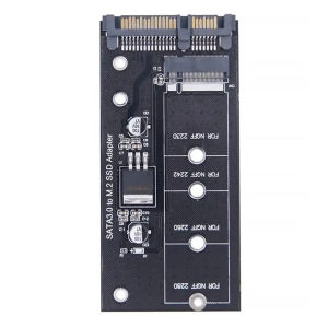 Thẻ Chuyển Đổi M.2 NGFF Sang SATA 3.0 Hỗ Trợ Giao Thức B&M Ổ Cứng Thể Rắn 2230 2280 2242 Card Gắn Trong