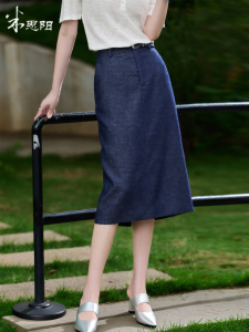 Misoshine | Tencel Linen Aesthetic Slim High Waist Mini Skirt