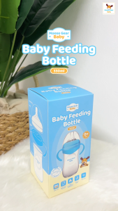 Moose Gear Baby Bottle 330ml 2pcs Blue/Pink Anti Colic Feeding Bottle Baby Infants Newborns