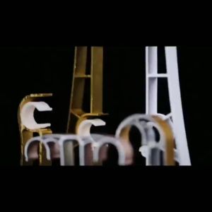 Sepasang Aluminum Alloy Curtain Rod Brackets /Home Decor Accessories/Drapery Window Rod Holder Easy Install Diy Hook