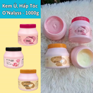 Kem ủ hấp tóc O’Nalyss 1000g hương thơm quyến rũ sang trọng giúp tóc mềm mượt óng ả Chính Hãng.