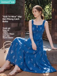 INMAN | Đầm Giảm Cân Màu Xanh Cho Phụ Nữ Mùa Hè