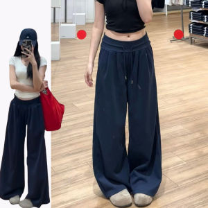 Quần Ống Rộng American Retro Cho Nữ Quần Dài Ống Rộng Thoải Mái Quần Dài Ống Rộng Mùa Thu Quần Dài Ống Rộng