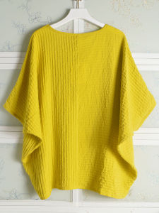 เสื้อเชิ้ตผ้าชีฟองแขนกุดหลวมๆ สำหรับผู้หญิงไซส์ใหญ่ในฤดูร้อน เสื้อผ้าทำงานแขนสั้นคอตั้งแขนกุดแบบลำลอง