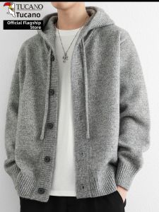 TUCANO | Hooded Thickening Sweater Cardigan