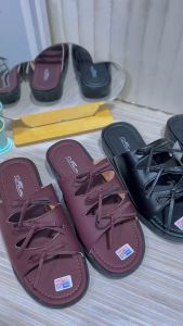 Sandal Platform Vilmie Series Wanita Terbaru 2025 Viral Kekinian Simpel Cocok Buat Lebaran