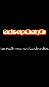 Strong snake repellent pills insect repellent outdoor and indoor insect repellent pills snake repellent artifact 90 days protection plant-based non-toxic snake repellent