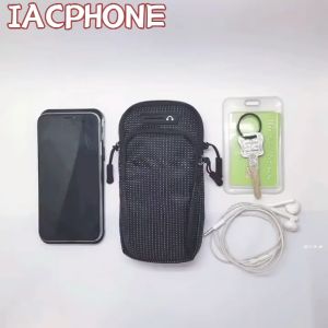 Phone Arm Bag with Headphone Jack Waterproof Breathable Sports Running Bag Gym Mobile Phone Holder