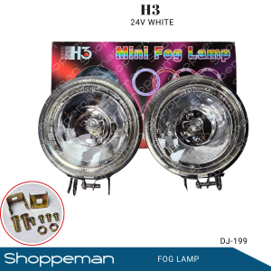 UNIVERSAL FOG LAMP SPOT LIGHT ISUZU CXM FOG LAMP WITH BRACKET 3" YT-199 DJ-199 12V 24V (2PCS/SET)