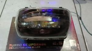 Lampu LED Supra X 100 - Supra X 125 Batman Devil Jauh dekat