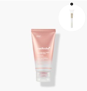 New Medicube Collagen Milk Toning Wrapping Mask 75ml + Brush