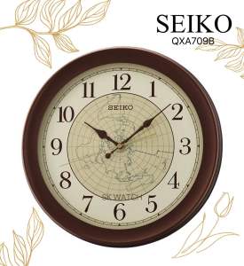 Seiko World Map Wall Clock / QXA709B