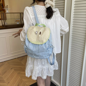 Minimalist Fruit College Style Large Capacity Backpack