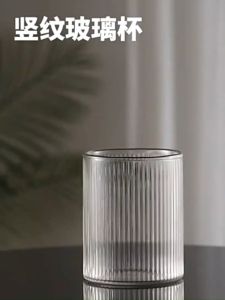 CeeJay แก้วไวน์สร้างสรรค์ ถ้วยกาแฟ ถ้วยใสในครัวเรือน สปอตสินค้า glass cup