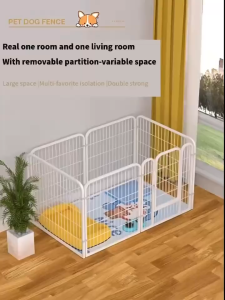 【SG STOCK】Dog  Fence Pets Fence Iron Fence Reinforced Steel Pipe Bite-resistant Dog Playpen