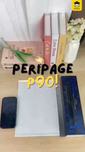 Peripage P90 เครื่องปริ้นพกพา เครื่องปริ้นรอยสัก เครื่องพิมพ์ความร้อน เครื่องปริ้นมินิ ปริ้นคมชัด น้ำหนักเบา พกพาสะดวก บลูทูธ Bluetooth USB
