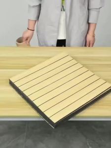 10 Miếng Dán Tường PVC Vân Gỗ 3D Tự Dính 30cm Trang Trí Nội Thất