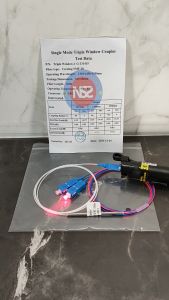 Rasio Pemisah 4:96 Fiber Optik SC UPC Tiga Jendela G657A2