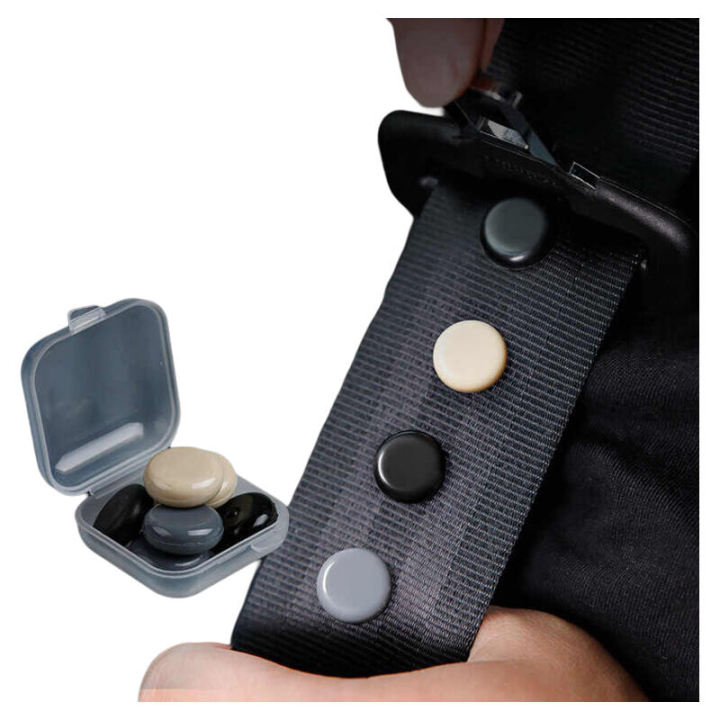 Car Safety Belt Stopper Fixed Button Safety Belt Positioning Non Slip Button Pick Head Original Non-Slip Clip Accessories
