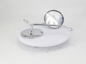 【12H SHIPPING】Adjustable Classic Round Side Mirror 10mm | Full Metal Casing Universal